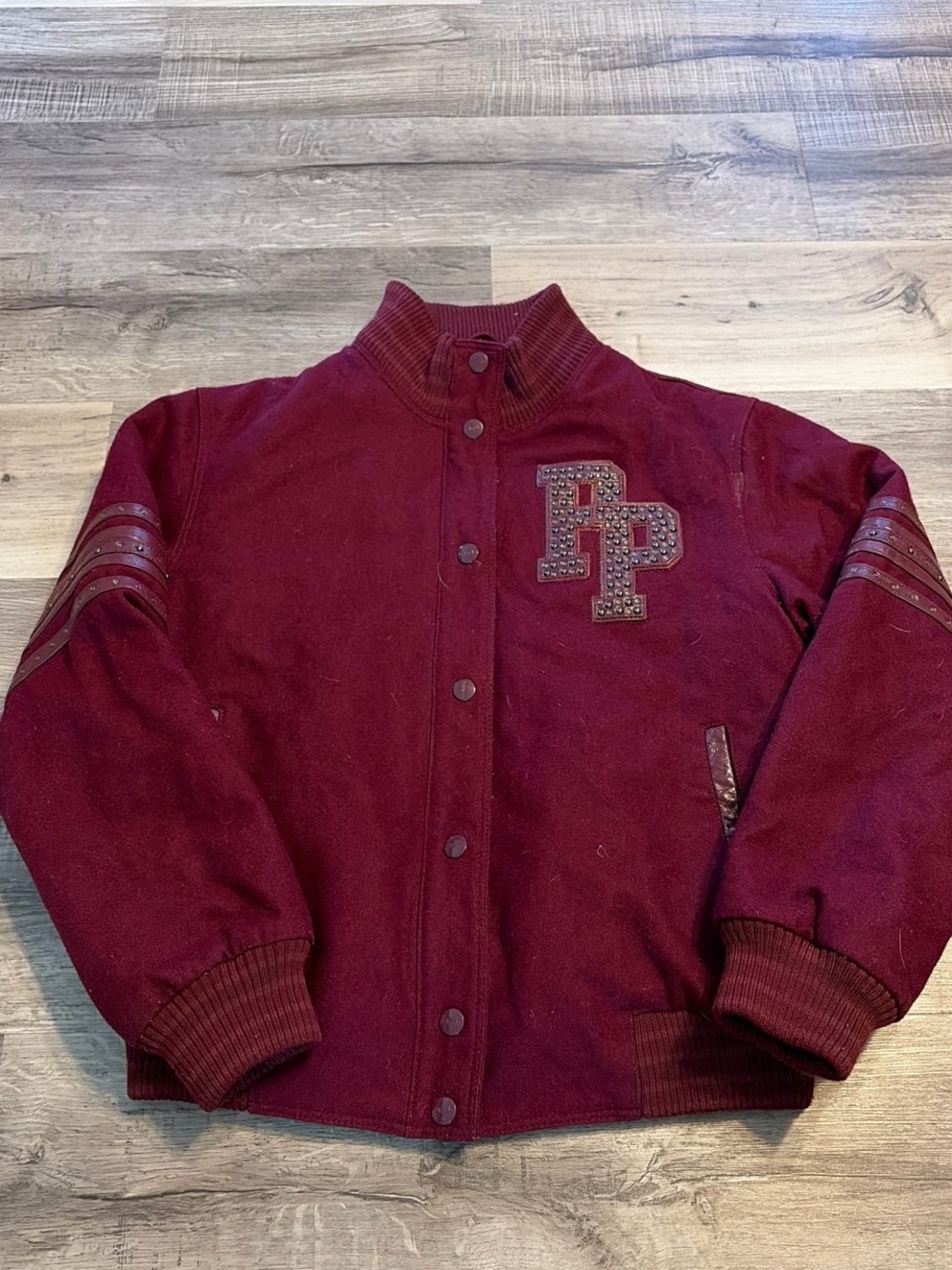Pelle pelle vintage rare maroon jacket